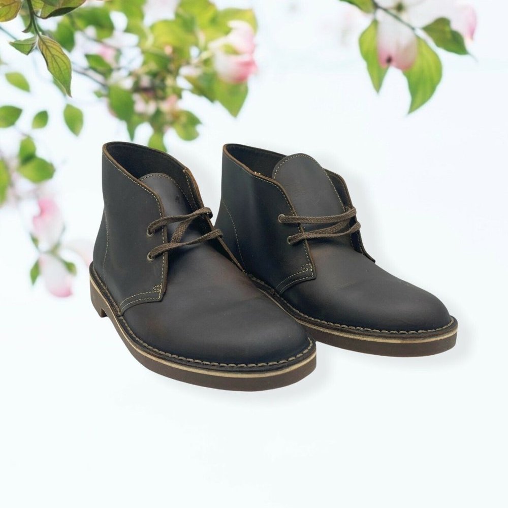 CLARKS Brown Bushacre 2 - Picture 3 of 10